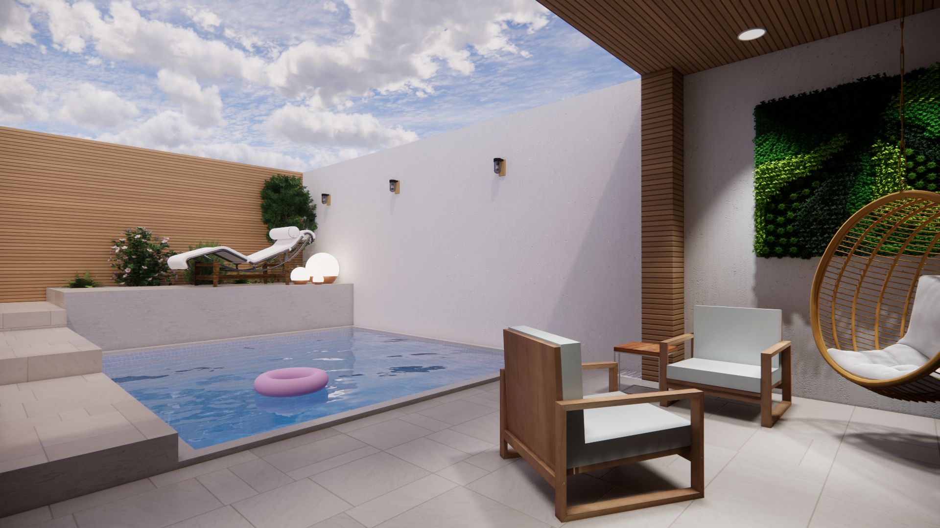 Horizon Suspendu — extérieur (Terrasse complexe hôtelier)