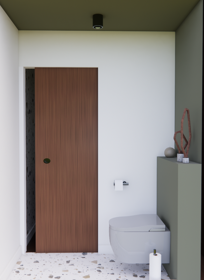 Appartement Monochrome — appartement réhabilitation maison de ville, vue 12