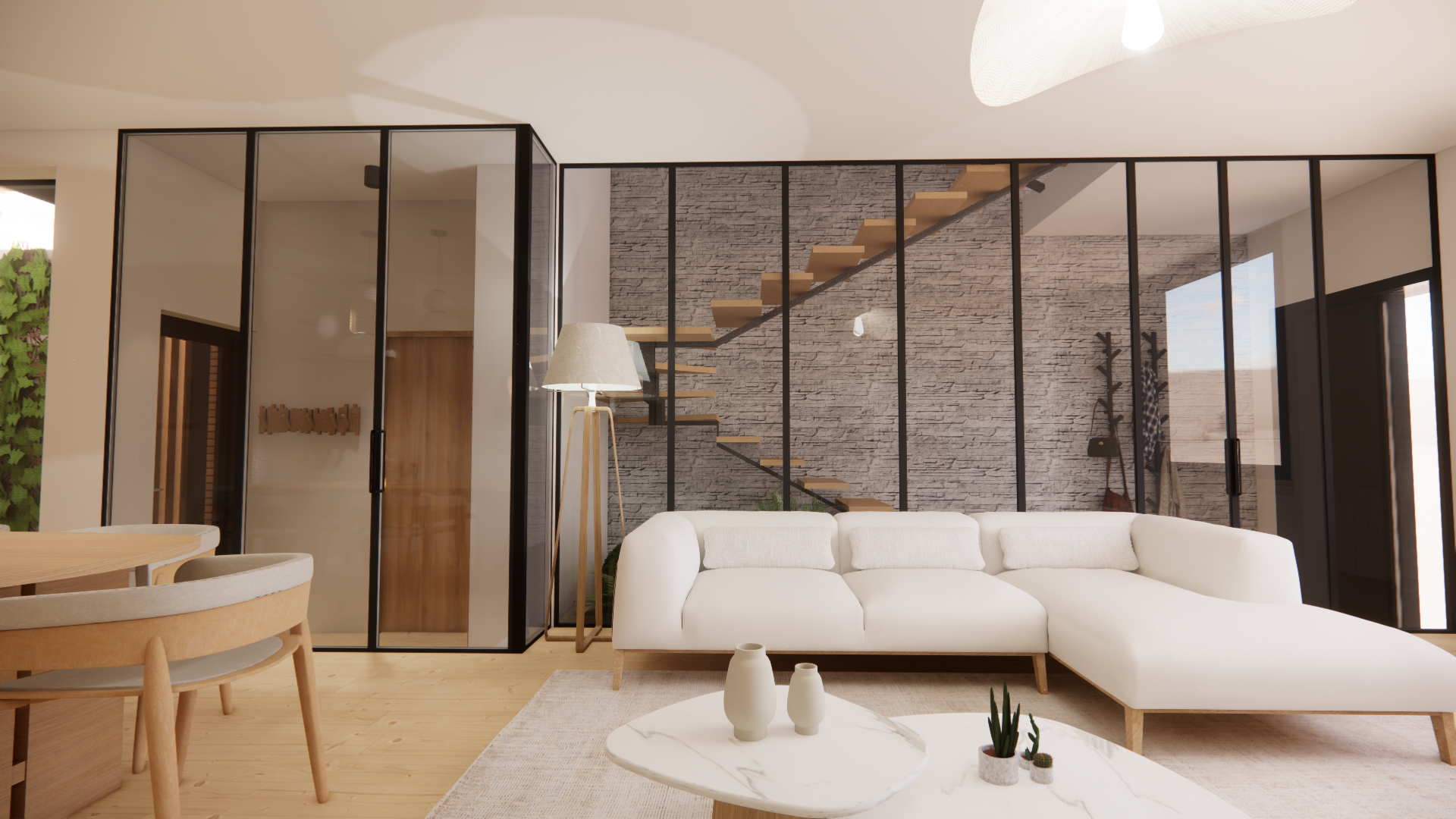L'Équilibre Solaire — maison rénovation lourde, vue 3