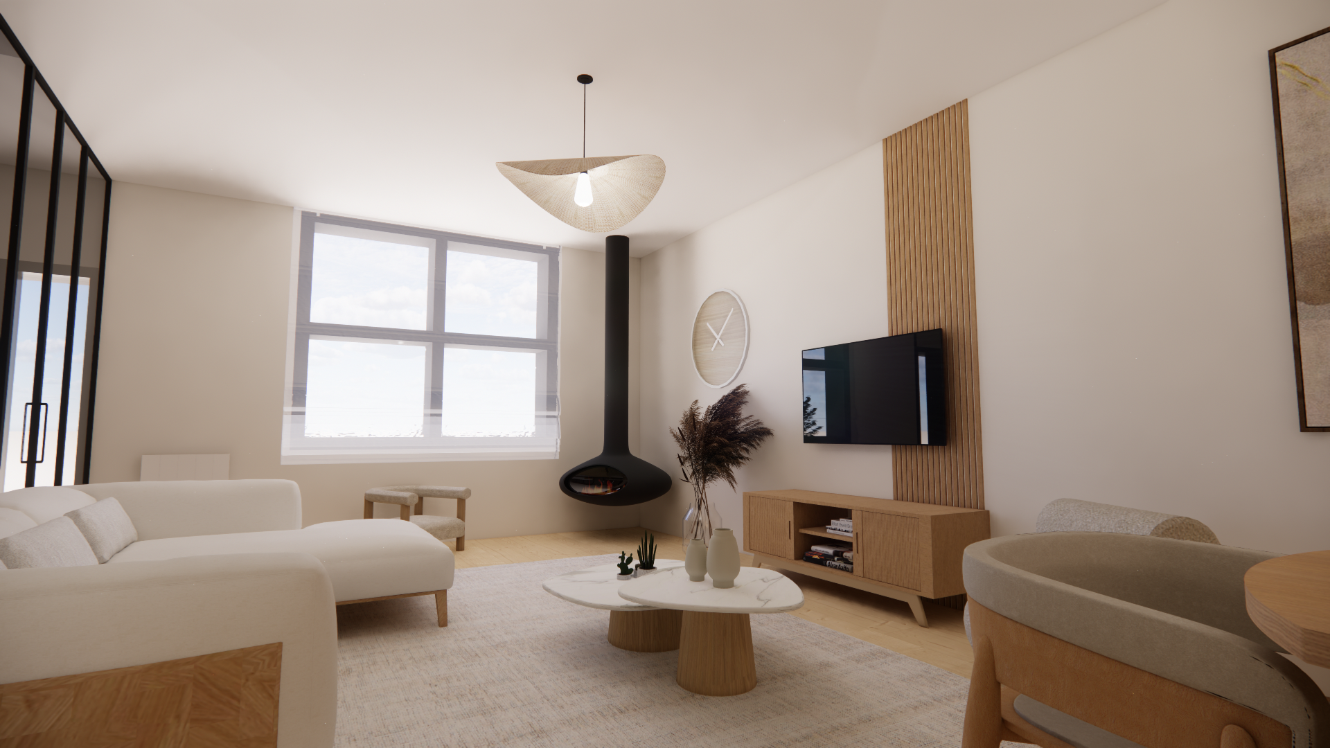L'Équilibre Solaire — projet d'architecture d'intérieur maison par Archégo
