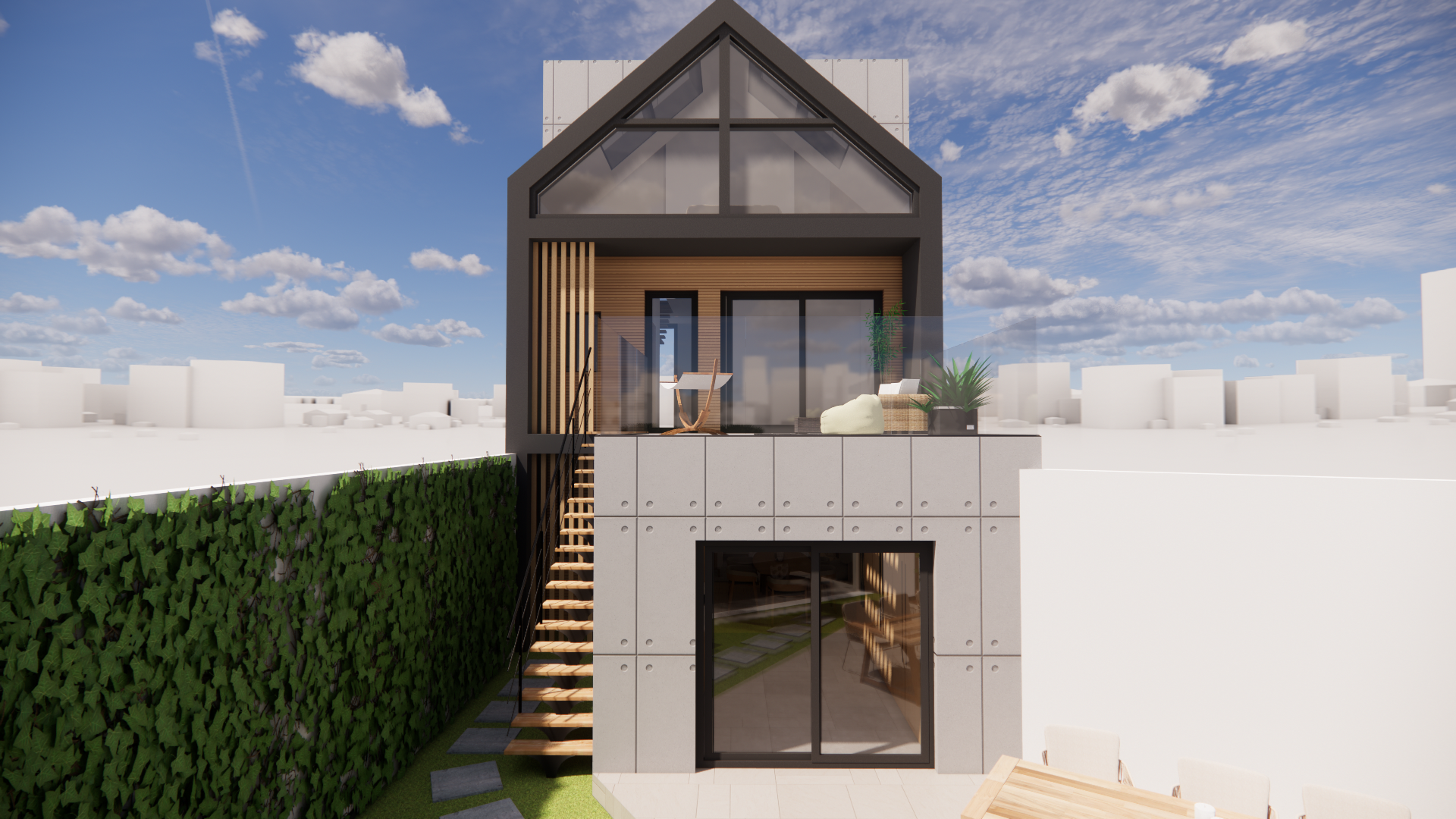 L'Équilibre Solaire — maison rénovation lourde, vue 9